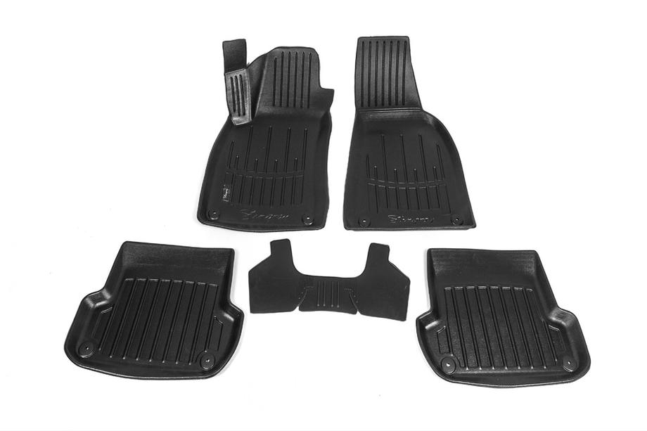 Audi A4 B6 2000-2004 Dywaniki gumowe Stingray 3D (5 szt, poliuretan) Image