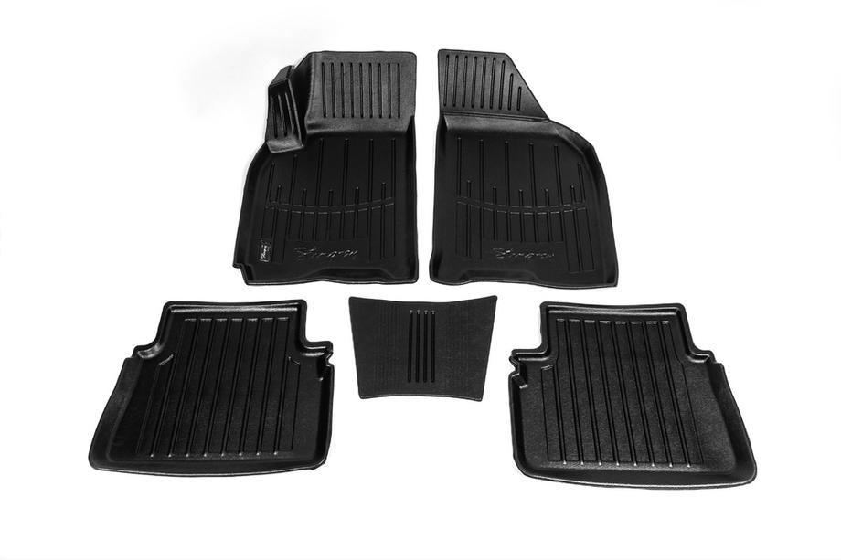 Chevrolet Lacetti 2003-2024 Dywaniki gumowe Stingray 3D (5 szt, poliuretan) Image