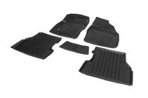 Ford Focus II 2005-2008 Dywaniki gumowe Stingray 3D (5 szt, poliuretan) zdjęcia 2