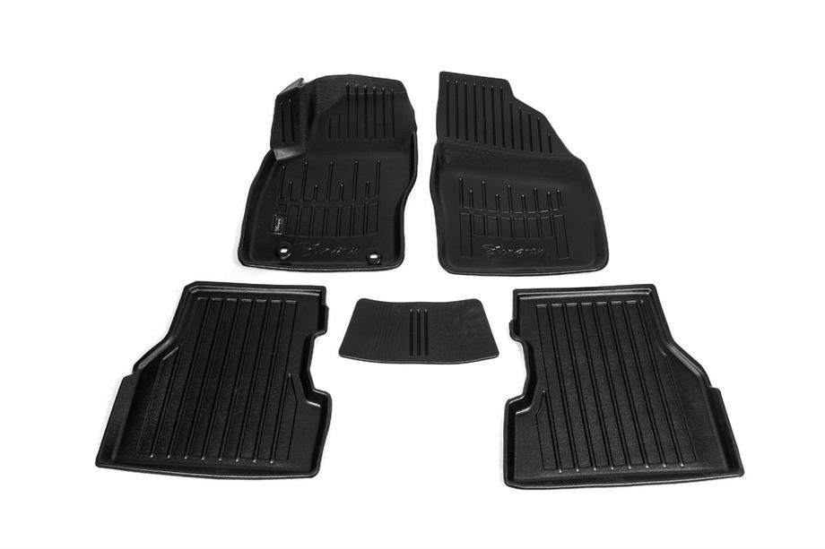 Ford Focus II 2005-2008 Dywaniki gumowe Stingray 3D (5 szt, poliuretan) Image