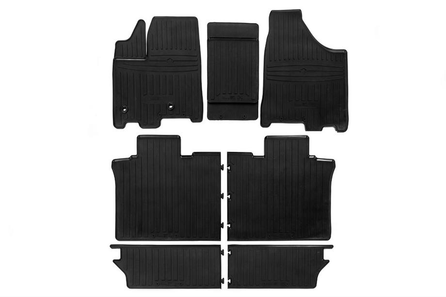 Toyota Sienna 2010-2020 Gumowe dywaniki 6 miejsc (3 rzędy, Stingray Premium) Image