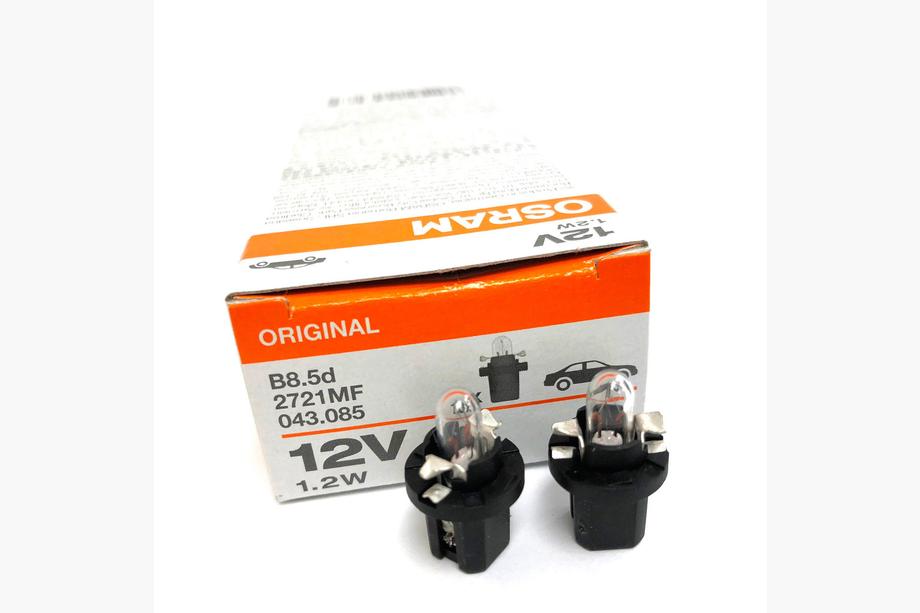 Żarówka Kontrolna Osram 2721MF 1,2W 12V B8,5d 5X10FS Image