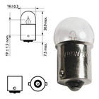Żarówka sygnalizacyjna Osram 5007 R5W 12V BA15s zdjęcia 2