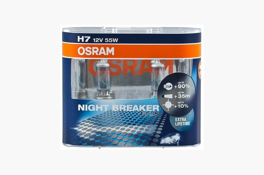 Żarówka reflektorowa Osram H7 55W Night Breaker Plus 64210NBP Zdjęcia 1