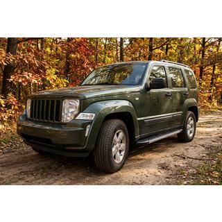 Progi Boczné Duru (2 szt., Aluminium) Jeep Cherokee/Liberty 2007-2013 zdjęcia 1