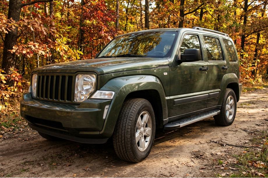 Jeep Cherokee/Liberty 2007-2013 Progi Boczné Duru (2 szt., Aluminium) Image