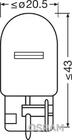 Żarówka kierunkowskazu Osram 7505 W21W 12V 21W W3x16d (2 szt.) zdjęcia 2