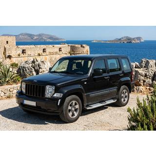 Progi Boczne Mevsim Grey (2 szt., Aluminium) Jeep Cherokee/Liberty 2007-2013 zdjęcia 1