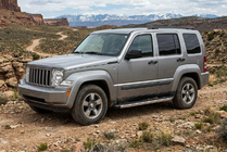 Jeep Cherokee/Liberty 2007-2013 Progi Boczné BlackLine (2 szt., Aluminium) zdjęcia 1