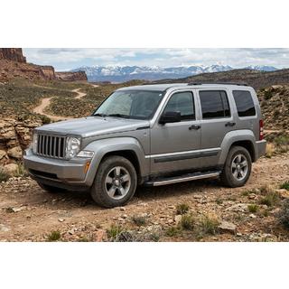 Progi Boczné BlackLine (2 szt., Aluminium) Jeep Cherokee/Liberty 2007-2013 zdjęcia 1