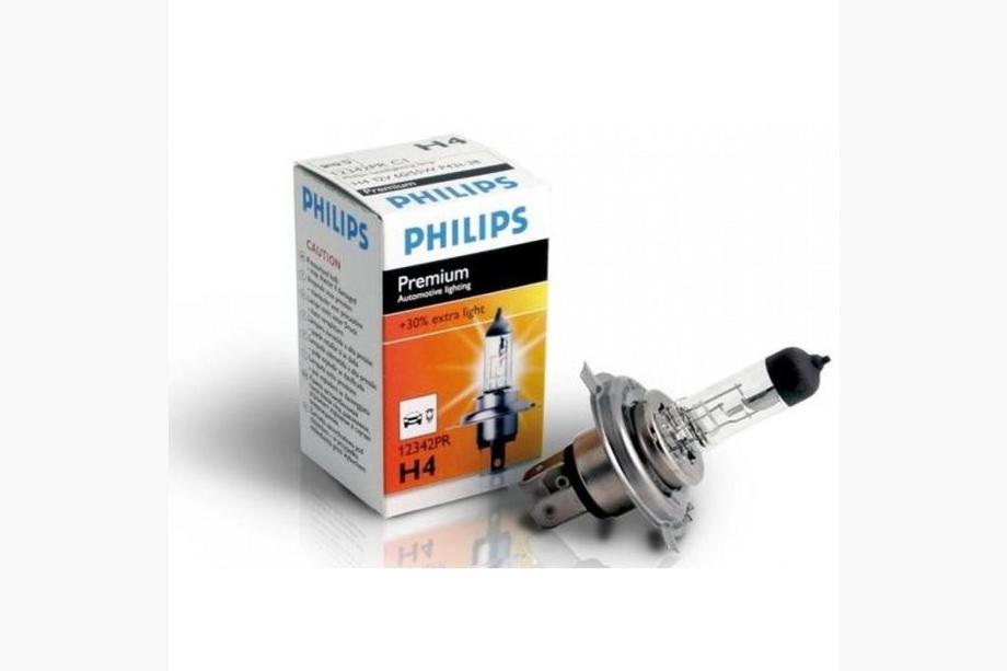 Żarówka reflektorowa Philips H4 60/55W 12342PR Premium +30% Image