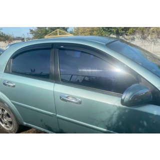 Deflektory Okien HB (4 szt, HIC) Chevrolet Lacetti 2003-2024 zdjęcia 2