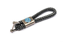Volkswagen Skórzany brelok V1 z logo Volkswagen zdjęcia 2