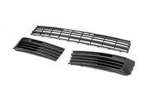 Volkswagen T6 2015-2024 Przedni dolny grill (3 części, matowy) zdjęcia 2