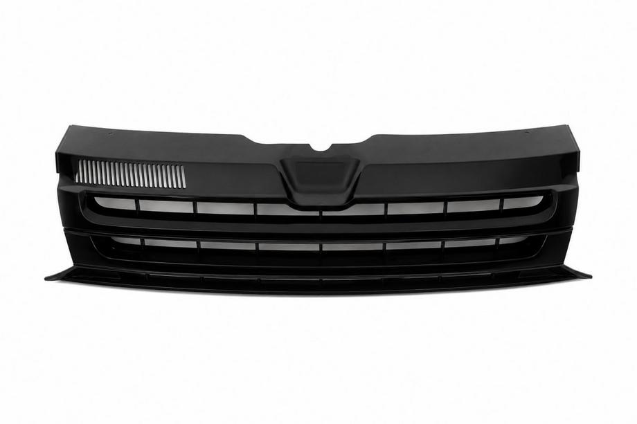 Volkswagen T5 2010-2015 Grill przedni czarny połysk (bez emblematu) Image
