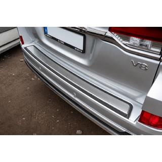 Wkład tylnego zderzaka 2016+ (ABS+ stal nierdzewna) Toyota Land Cruiser 200 2007-2021 zdjęcia 2
