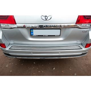 Wkład tylnego zderzaka 2016+ (ABS+ stal nierdzewna) Toyota Land Cruiser 200 2007-2021 zdjęcia 4