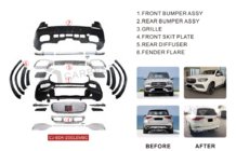 Mercedes GLE W167 2018- Zestaw body kit Maybach zdjęcia 5