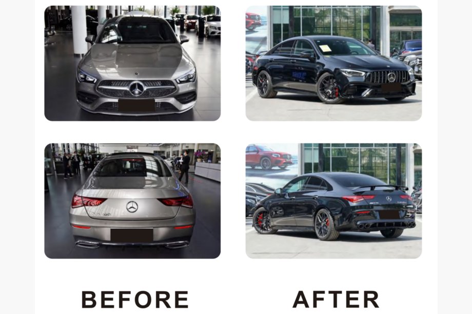 Mercedes CLA C118 2019- Kompletny body kit AMG CLA45 Image