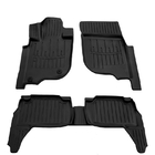Mitsubishi Pajero Sport 2015- Dywaniki gumowe Stingray 3D (5 szt, poliuretan) zdjęcia 1