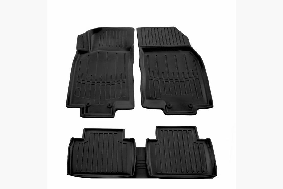 Nissan X-trail T32/Rogue 2014-2021 Dywaniki gumowe Stingray 3D (5 szt, poliuretan) Image