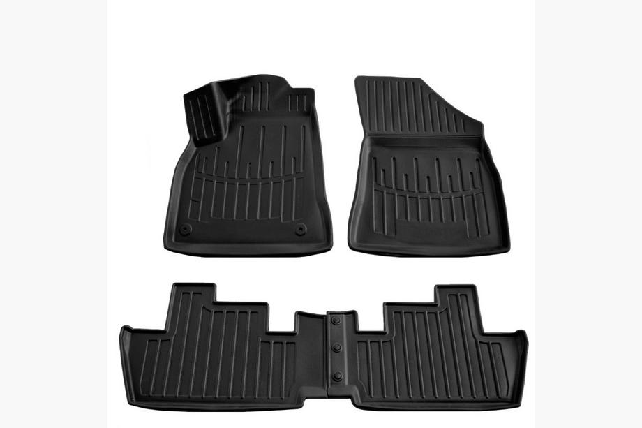 Peugeot 3008 2008-2016 Dywaniki gumowe Stingray 3D (4 szt, poliuretan) Image