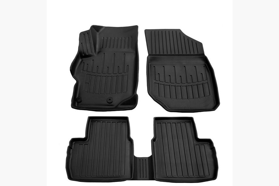 Citroen C-Elysee 2013-2022 Dywaniki gumowe Stingray 3D (5 szt, poliuretan) Image