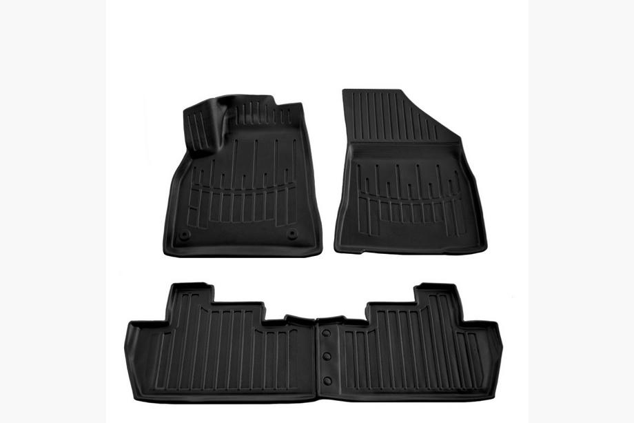 Peugeot 5008 2009-2016 Dywaniki gumowe Stingray 3D (4 szt, poliuretan) Image