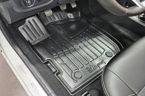Dacia Logan II 2013-2022 Dywaniki gumowe Stingray 3D (5 szt, poliuretan) zdjęcia 1