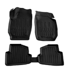 Skoda Fabia 2007-2014 Dywaniki gumowe Stingray 3D (5 szt, poliuretan) zdjęcia 1