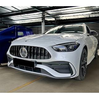 Przedni Grill GT Panamericana (do AMG-Line) Mercedes C-class W206 2022- zdjęcia 1