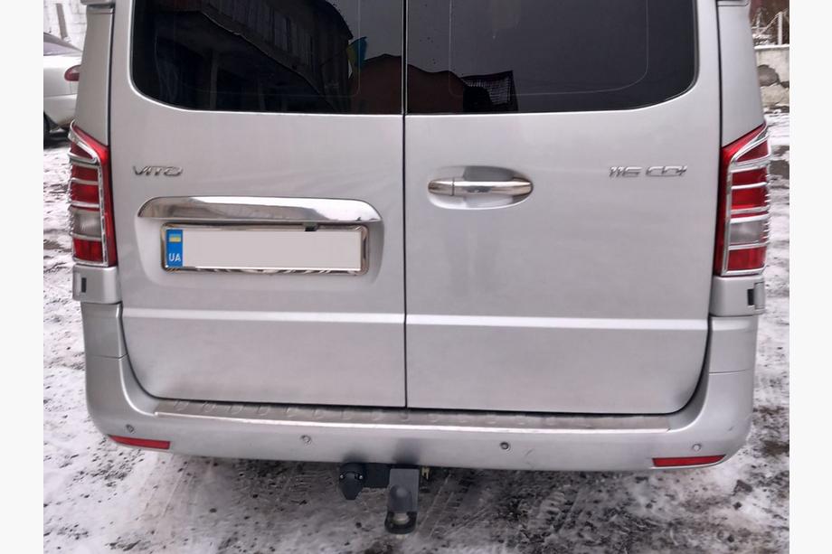 Mercedes Vito/V-class W447 2014- Chromowane nakładki na tylne lampy (2 szt., plastik) Image