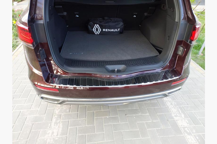 Renault Koleos 2016-2024 Nakładka na tylny zderzak Carmos Stal Nierdzewna Image