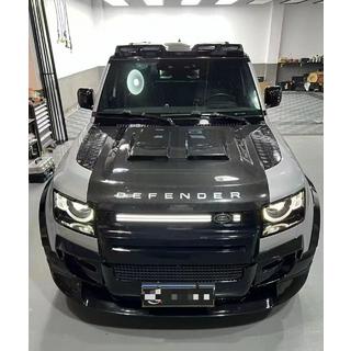 Maska karbonowa (prawdziwy karbon) Land Rover Defender 2019- zdjęcia 2