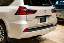 Lexus LX570/450d 2008-2022 Zderzak tylny (2015-2023, z podkładem do lakierowania) zdjęcia 2