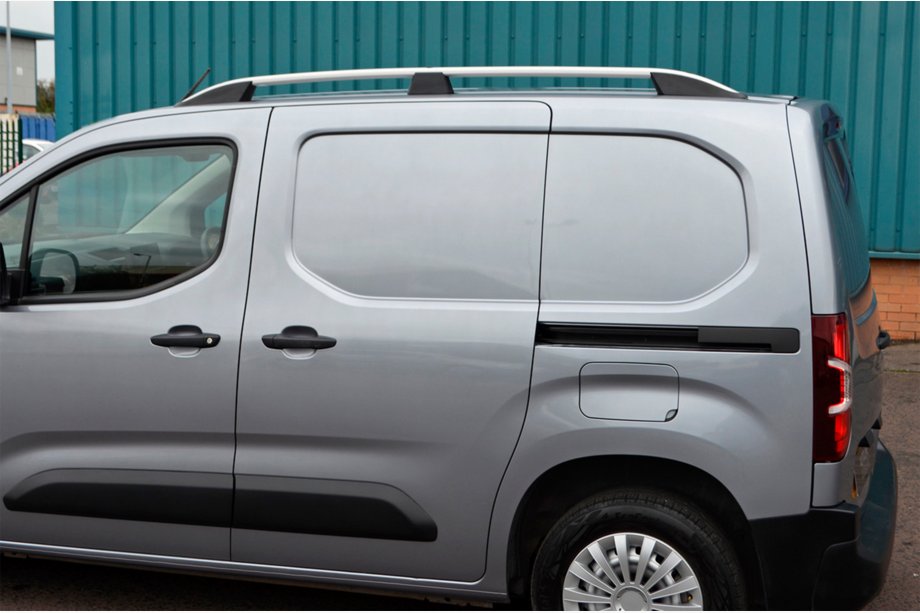 Toyota Proace City 2016- Relingi dachowe Skyport (srebrne) Długa Baza Zdjęcia 5