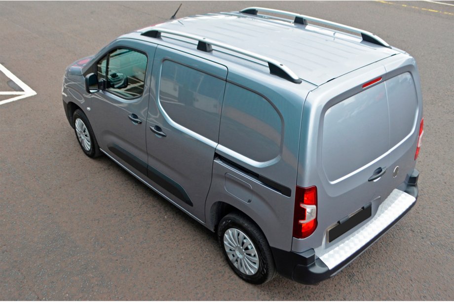 Toyota Proace City 2016- Relingi dachowe Skyport (srebrne) Długa Baza Zdjęcia 4