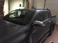 Toyota Hilux 2015- Relingi dachowe Skyport (czarne) zdjęcia 2