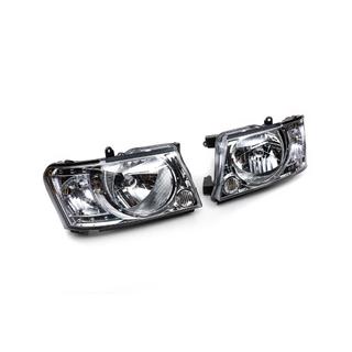 Reflektory przednie Safari jasne (2004-2008, 2 szt) Nissan Patrol Y61 1997-2011 zdjęcia 1