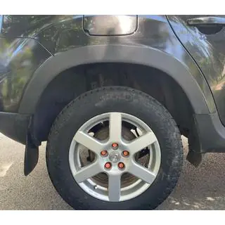 Poszerzenia nadkoli (4 szt., czarne ABS) Renault Duster 2008–2017 zdjęcia 4