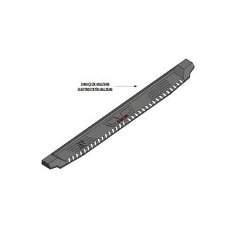 Progi boczne Dakar V1 (2 szt, metal) zdjęcia 3