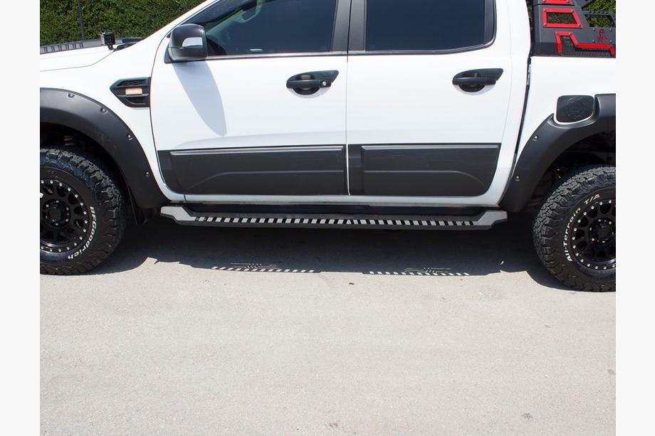 Renault Duster 2018-2024 Progi boczne Dakar V1 (2 szt, metal) Zdjęcia 4