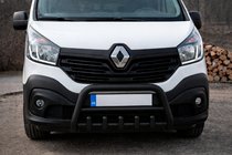 Nissan NV300/Primastar 2016- Przedni Pałąk WT003 Czarny Stal Nierdzewna zdjęcia 2