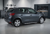 Dacia Sandero 2021- Progi Boczné Duru (2 szt., Aluminium) zdjęcia 1
