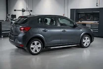 Dacia Sandero 2021- Progi Boczné Duru (2 szt., Aluminium) zdjęcia 1