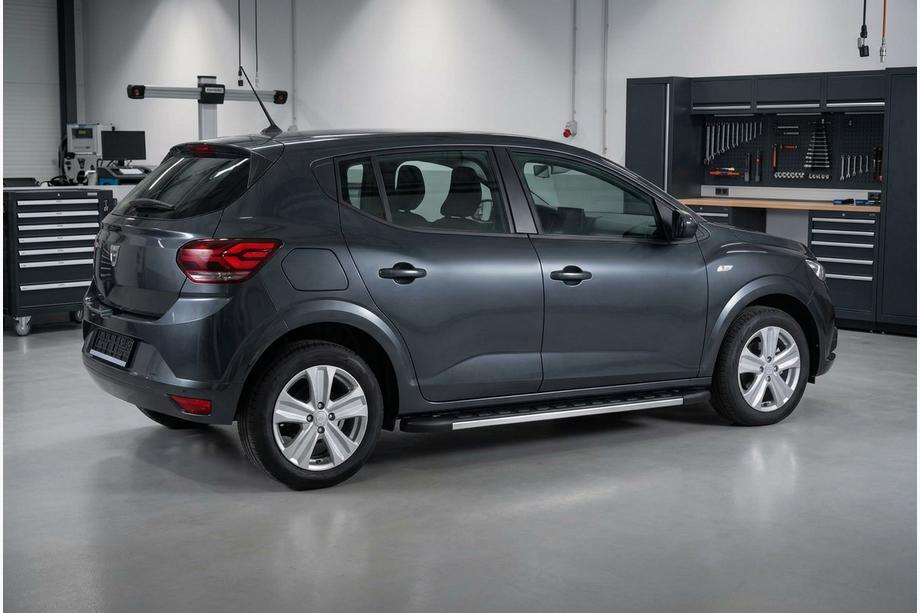 Dacia Sandero 2021- Progi Boczné Duru (2 szt., Aluminium) Image