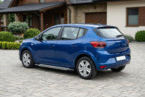 Dacia Sandero 2021- Progi Boczné Rainbow (2 szt., Aluminium) zdjęcia 1