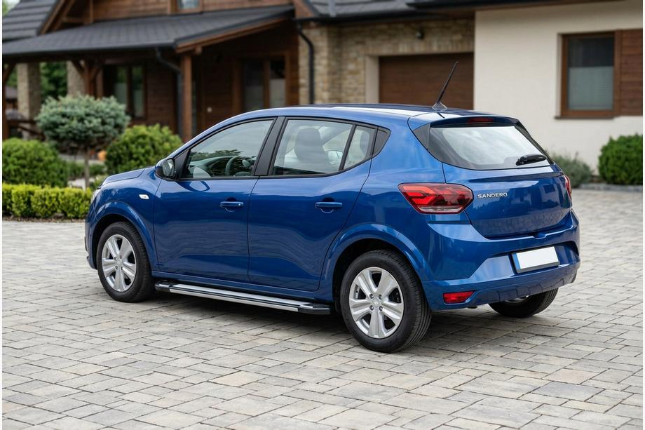 Dacia Sandero 2021- Progi Boczné Rainbow (2 szt., Aluminium) Image