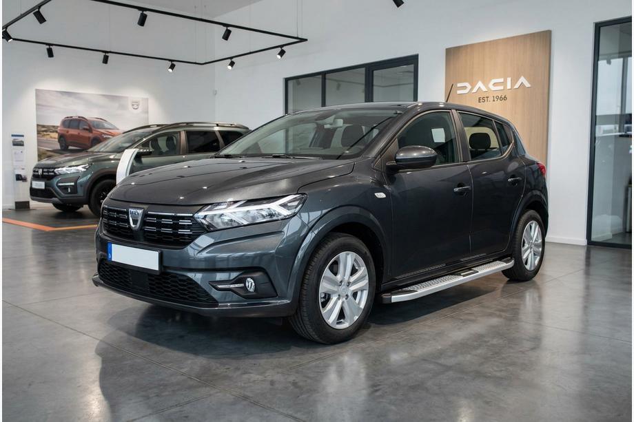 Dacia Sandero 2021- Progi Boczne Mevsim Grey (2 szt., Aluminium) Image