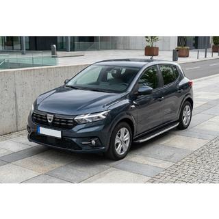 Progi Boczné Fullmond (2 szt., Aluminium) Dacia Sandero 2021- zdjęcia 1
